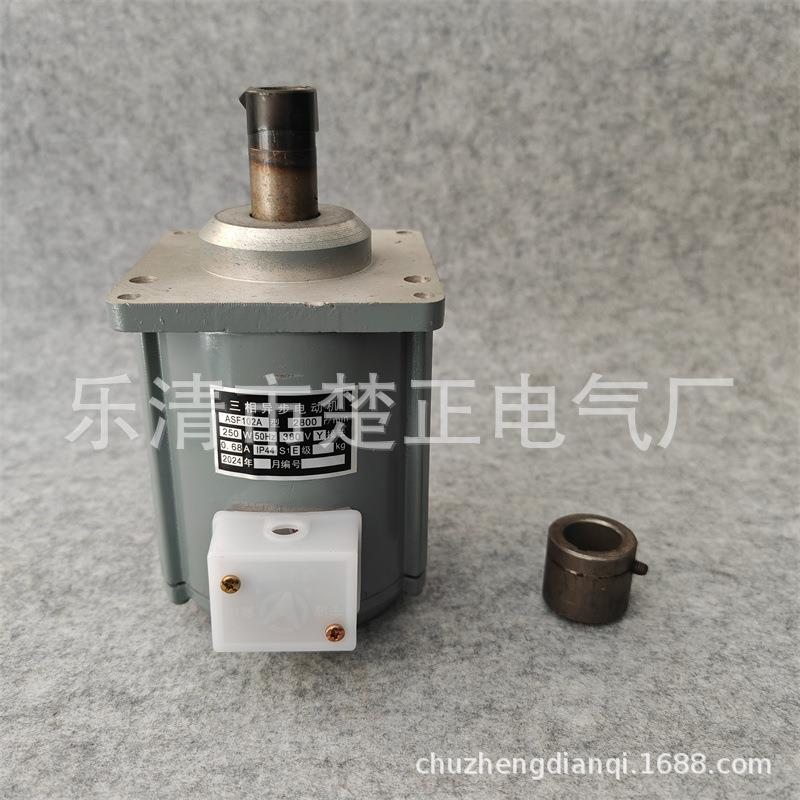 三相异步电动机ASF102A 250W微型液压异步抱闸电机AC380V
