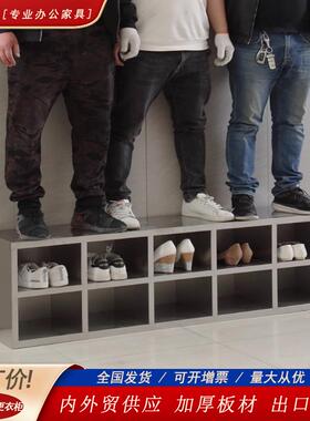 不锈更钢员工鞋柜工厂化无车间食品净厂衣室实验室尘单双面换KL-6