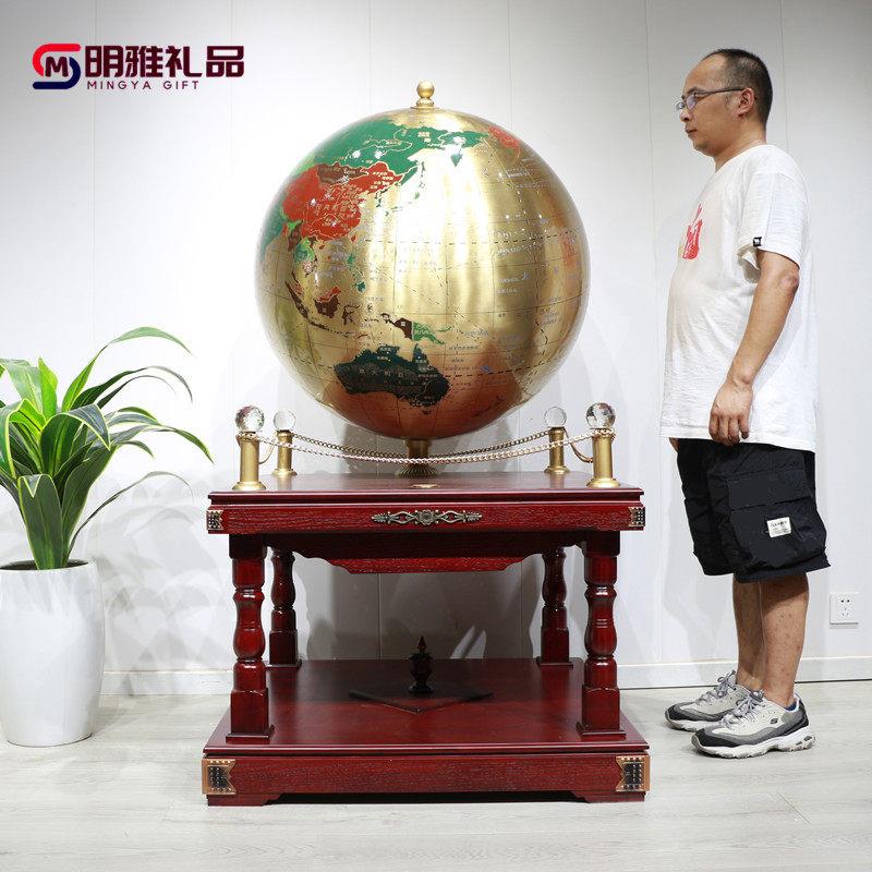 纯铜地球仪摆件办公室高端装饰品毕业季校庆开 业招财乔迁庆典礼