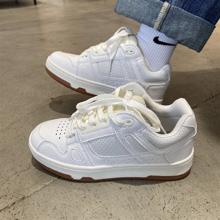 透气板鞋系带时尚休闲松糕老爹鞋
