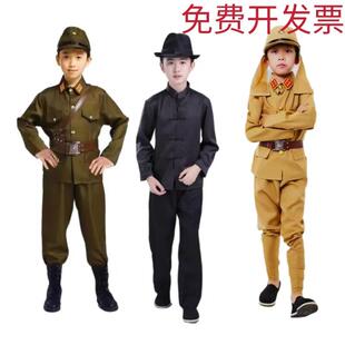 儿童日本兵大佐演出服舞台表演情景剧本杀演出反派角色扮演服装
