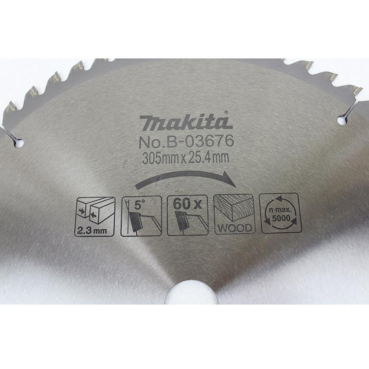 makita牧田木工合金锯片12寸齿硬质合金片电动圆锯片片木材切割片