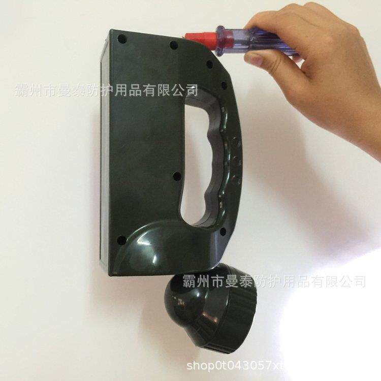 多用途强光巡检工作灯3W充电式野外照明灯可手持吊挂LED手电筒