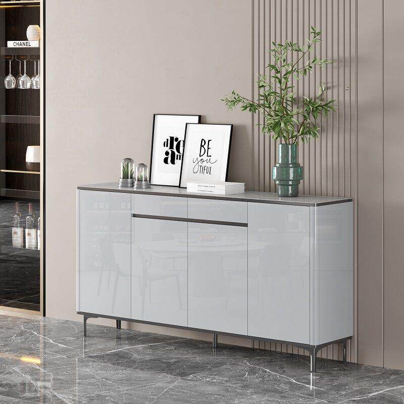 鞋柜实木烤漆家用门口简约现代大容量轻奢北欧玄关隔断餐边收纳柜