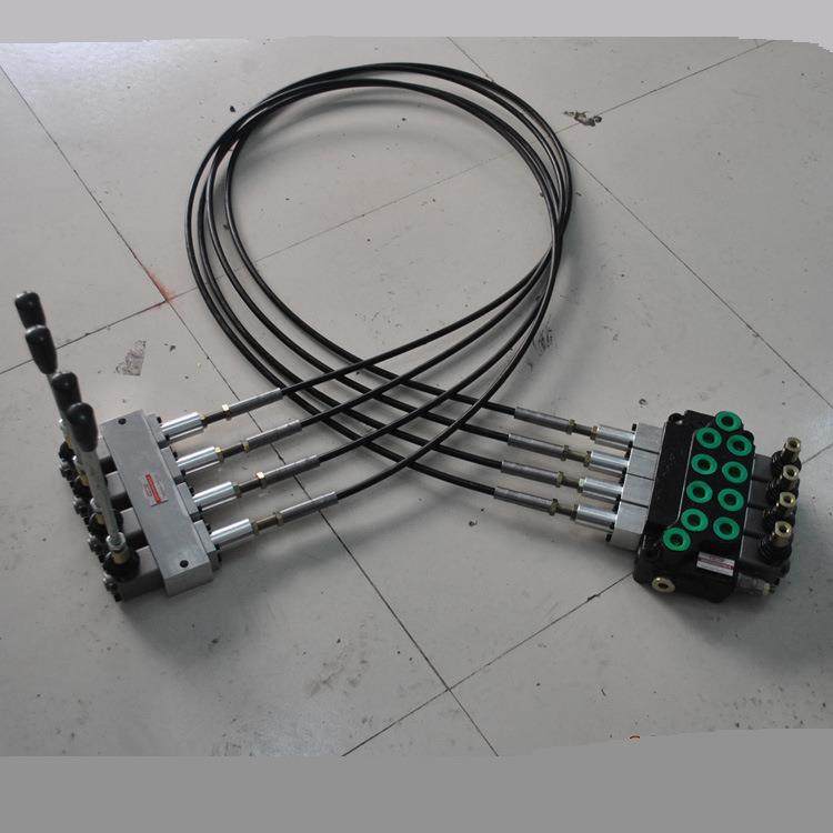 DCV40-2OT-.5米软轴控制液压多路阀