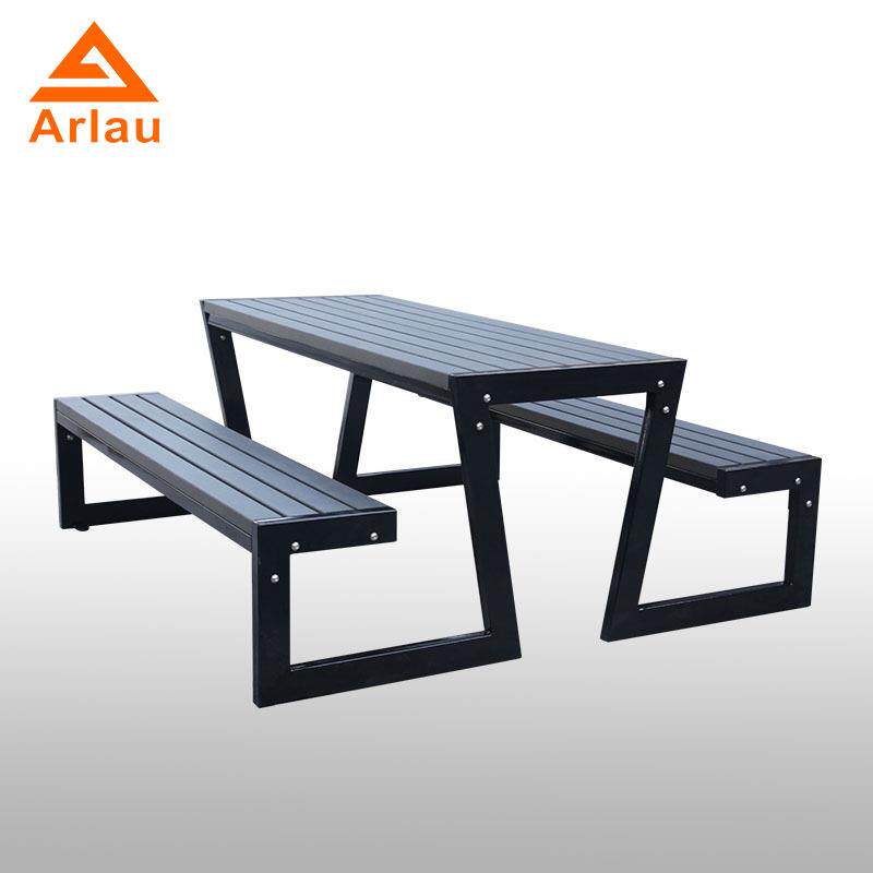 厂家直销户外休闲桌椅塑木桌椅组合花园庭院休息桌椅室外