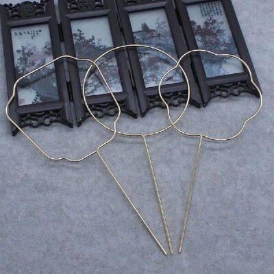 DIY Hand Fan Frame Traditional Chinese Clothing Accessories