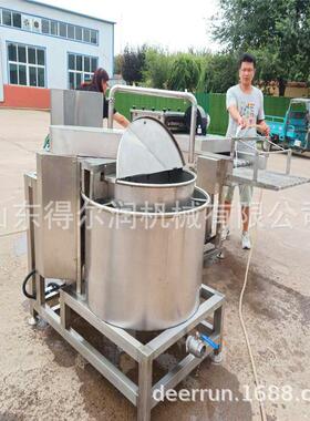 100型鱼块浆液打浆机自动补浆机天妇罗食品鱼排打浆快速均匀