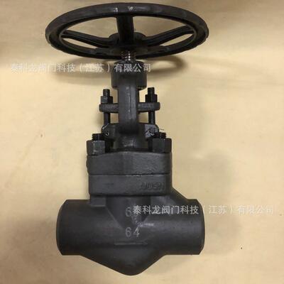 J61H/Y-64C/900LB高压高温碳锻钢A105手动承插焊接闸阀截止阀DN25