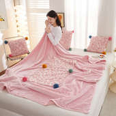 二合一枕毯子沙发车载抱抱被枕毯空调折叠办公室毯盖新款 2025午休