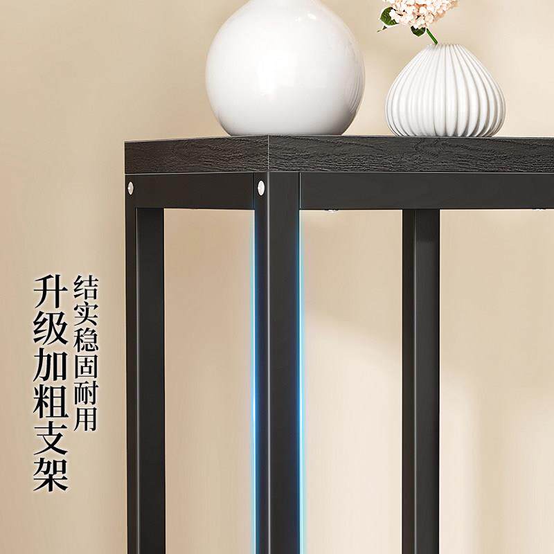 简约现代铁艺经花架内客花厅落地式中济型室盆托架