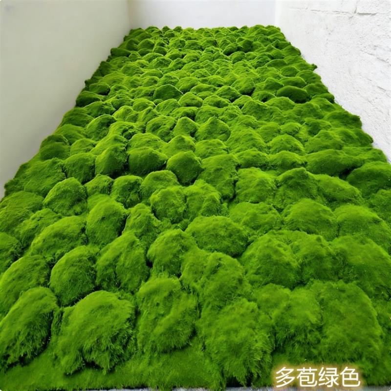 彷真青苔藓假草皮草坪植物墙景观场背景婚庆展示盆景盆栽假苔藓
