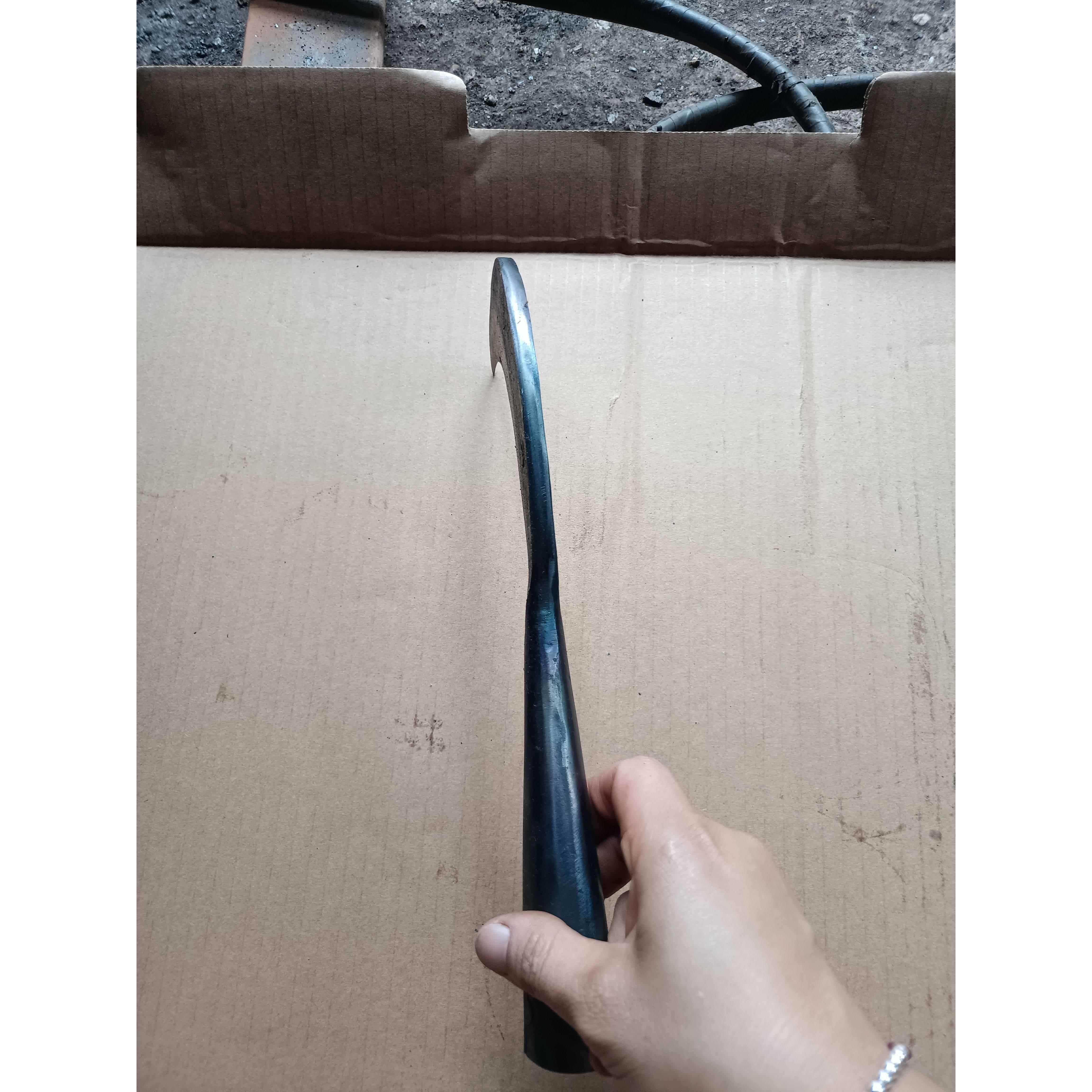 老式纯手工锻打迷你柴刀砍柴砍树劈柴农用镰刀割草户外专用9两