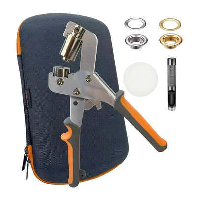 钳 具钳工扣环银色供105mm便携式.200气眼气眼含套装个金