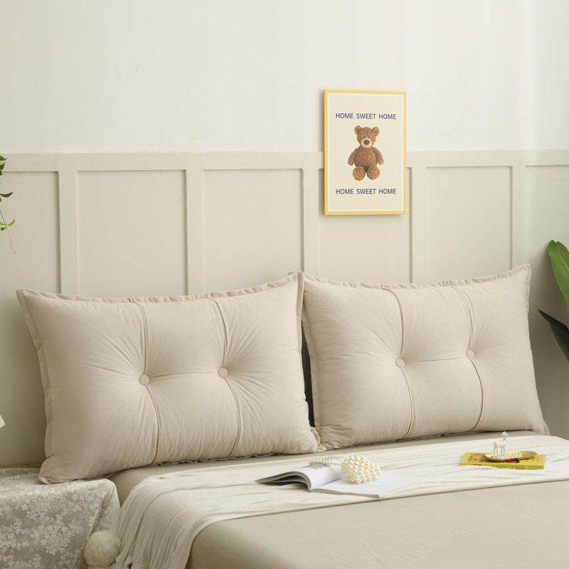 轻奢床头靠垫床头板软包榻榻米靠枕双人沙发抱枕护腰大靠背可拆洗,居家布艺,靠垫/抱枕,淘宝优惠券,粉丝福利购,淘宝优惠卷