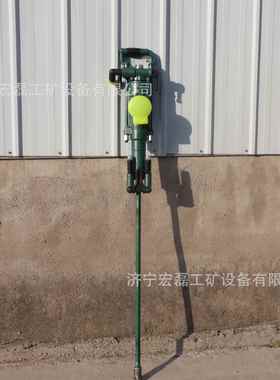 现气货Y24凿岩机手持矿山开价采探孔气腿式凿T岩GBS机动YT28凿岩