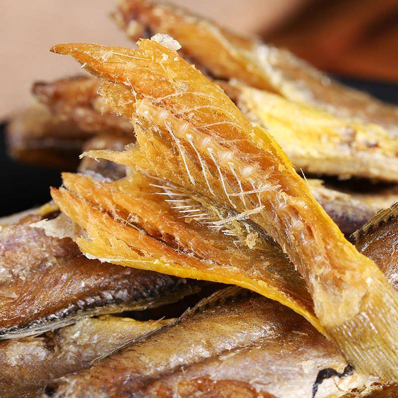 东山特产即食黄鱼酥碳烤小黄花鱼鱼干 干海味零食即食干 干货鱼干