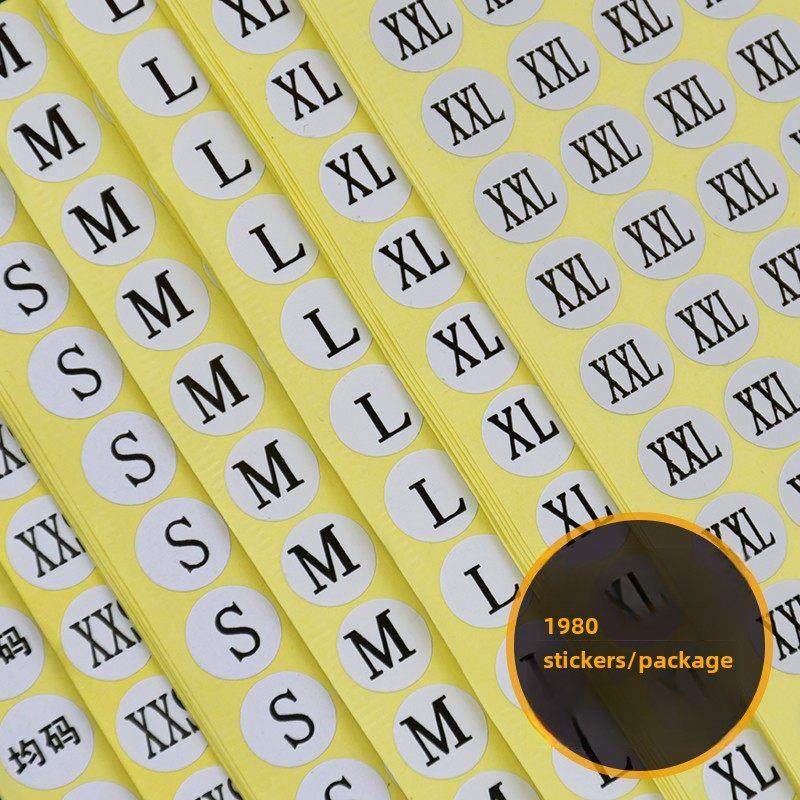 衣服尺寸标签贴纸衣服尺寸贴纸数字号码贴纸衣服尺寸号码标签,文具电教/文化用品/商务用品,不干胶标签,淘宝优惠券,粉丝福利购,淘宝优惠卷