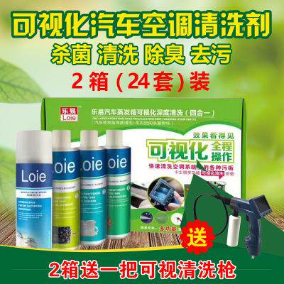 汽车空调可视清洗枪 蒸发箱免拆清洁管道内窥镜清洗剂机视频套装