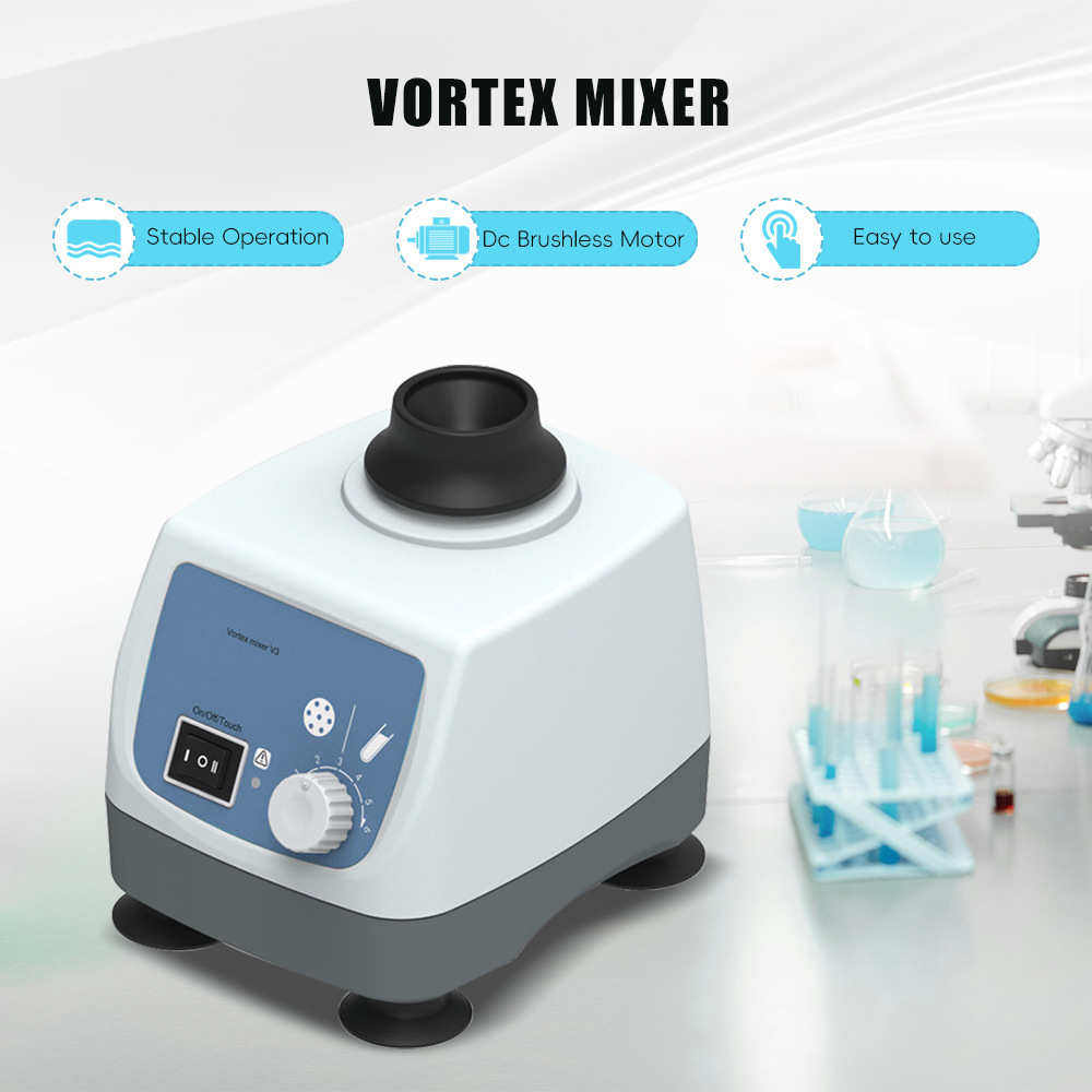 实验室振荡器涡流混匀仪混合器V3静音微型生物可调速迷你掌上精密