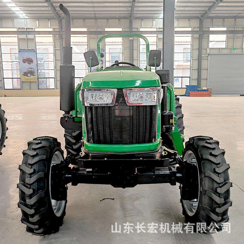 柴油80马力旋耕机果园大棚拖拉机804型四驱旋耕松土整地机