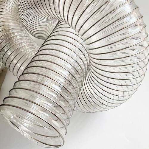 禁铜锌不锈钢丝软管内嵌螺旋管抽粉尘304增强管排尘