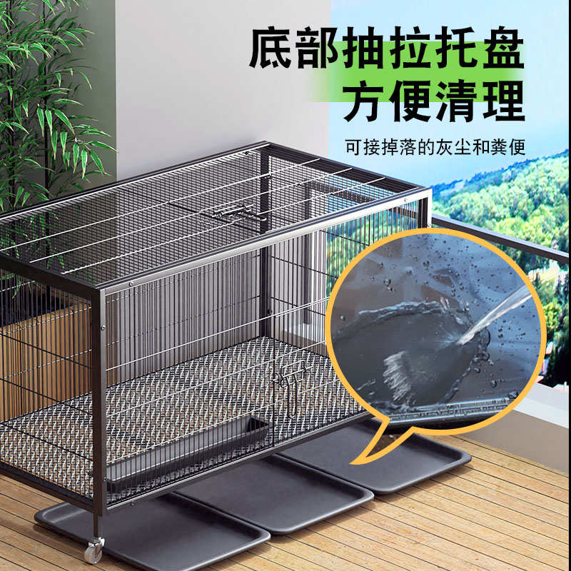 加密鸡笼子家用大号室外养鸡专用户外走地鸡鸭养殖笼家禽自动清粪