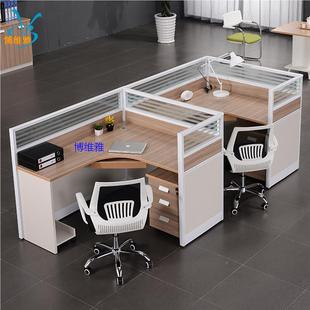 办公办桌屏风工作位职员工桌室电脑公桌BWY 2205卡位卡员座办公桌