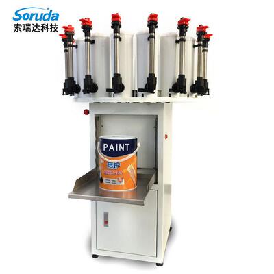 手动调色机SO-T16款16个色浆罐乳胶漆等涂料半自动调色