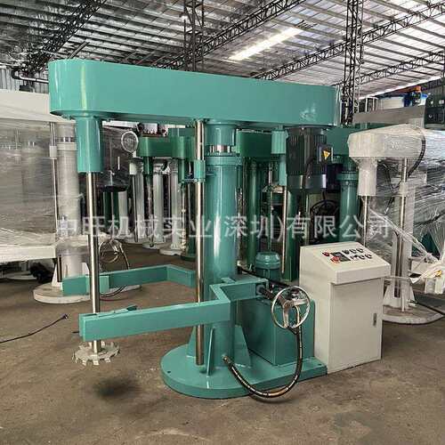 15KW油漆涂料高速分散机 AB胶环氧树脂搅拌机 30kw液压升降分散机