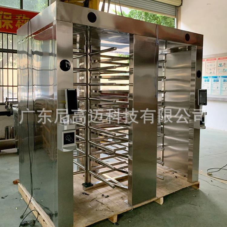 广州双通道全高转闸监狱旋转电动门小区车站进出口人行防尾随门