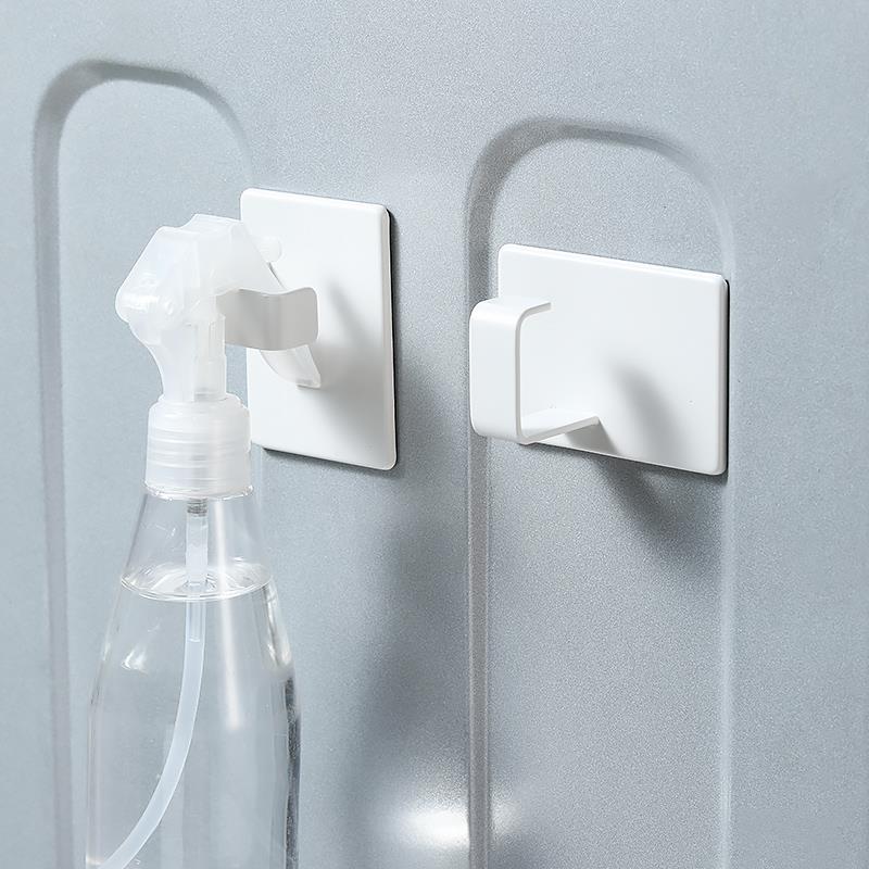 日式磁铁吸附挂钩横竖两用洗衣机衣架收纳钩冰箱吸磁多用挂架4161