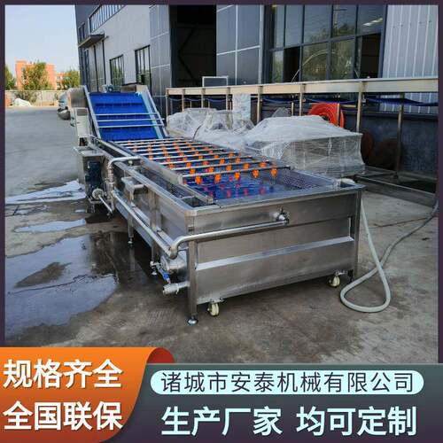 海带海菜去泥沙气泡清洗机大型果蔬清洗设备腌制酱菜脱盐清洗机