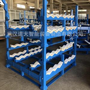 厂家可折叠金属料架加厚可堆垛货架物料包装储物架物料周转框
