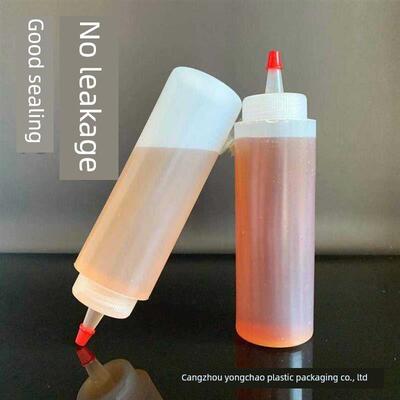 Plastic Squeeze Bottle Condiment Dispenser For Sauce Oil