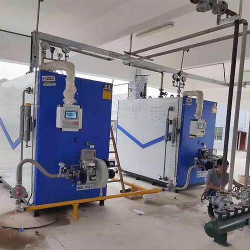 立浦热能1t燃油蒸汽发生器用于化工厂反应釜加热 燃油蒸汽锅炉