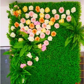 仿真植墙背景形象门头广告植绿物仿真植物形牌象墙草坪装饰店铺软