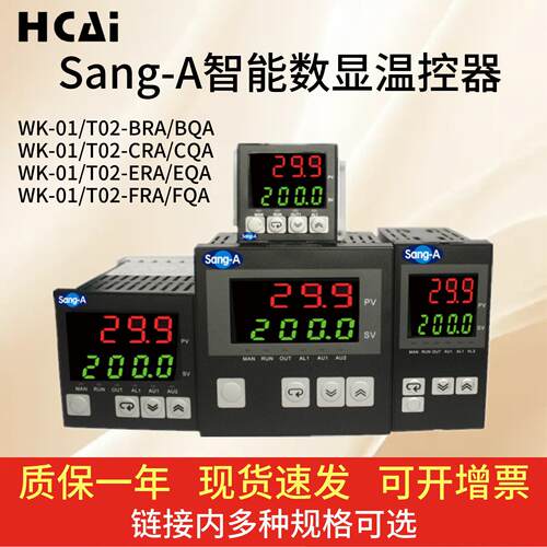 WK-01/T02RA/QA智能数显温控器SSR电压继电器输出控制交流220V