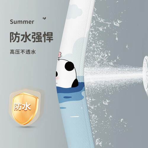 卫生间加厚浴帘布防霉防水浴帘套装免打孔浴室隔断帘门帘窗户挂帘