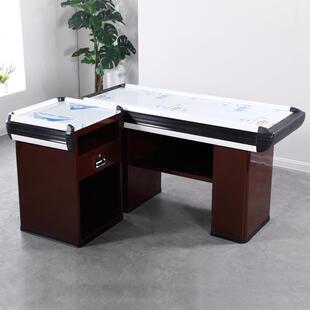 超市收银台便利796不店小型柜台水店吧果台转角店收银柜锈刚台药