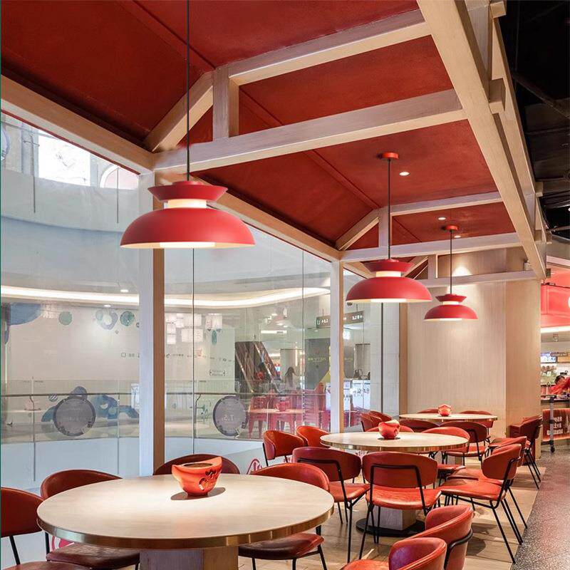 简约北欧工业风餐饮商用创意个性火锅店烤肉店咖啡厅卡座吊灯
