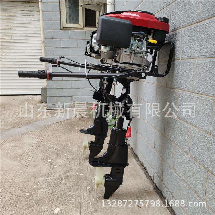 江河湖海汽油船外机 船用马达外挂机带倒档外挂机