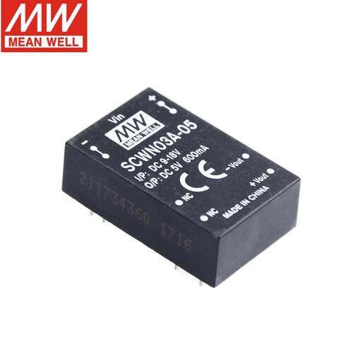 台湾明纬电源器SCWN03/DCWN03/A/B/C/E正品封装DC-DC 稳压转换器