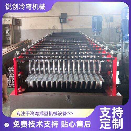 钢板仓成型设备波纹板钢仓板流水线仓储设备1-4个厚调节