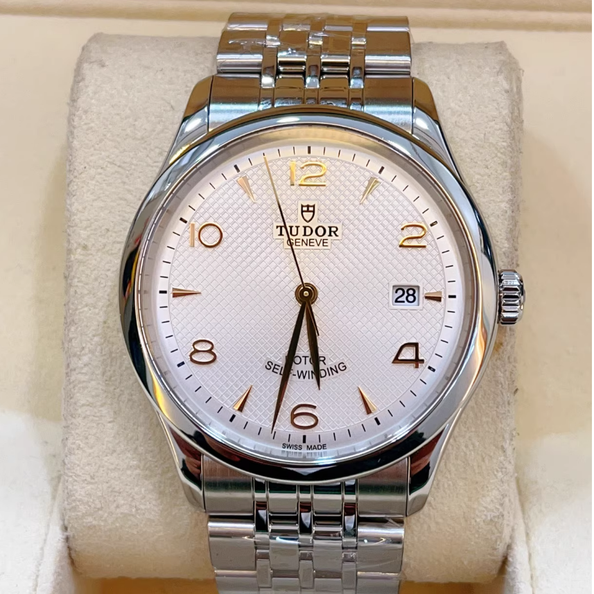 全套9.8新 帝舵1926系列精钢自动机械腕表39MM男表91550-0001金针