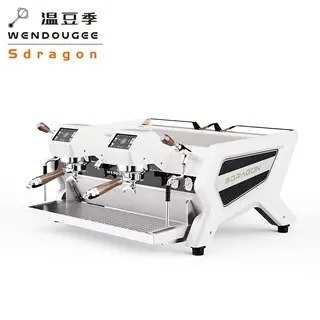WENDOUGEE温豆季咖啡机迅猛龙SDRAGON多锅炉PID温控T3商用双头