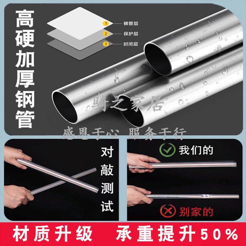 UNE简易柜家用卧室结耐全钢架加粗加厚组装布衣柜衣用出租房用衣
