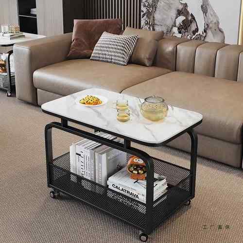 客厅沙发边几可移动茶小推车简现代创卧室床头约桌意XRH艺几术小