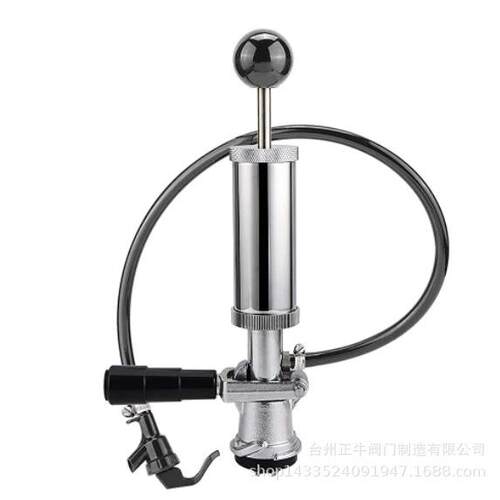现货速发 啤酒打气泵4寸 S型分配器