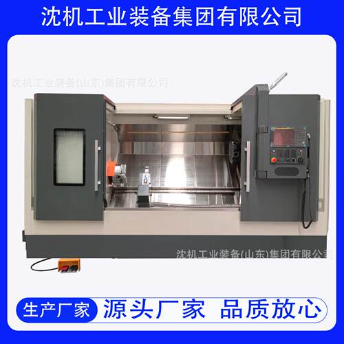 热销机型厂家直销车铣复合整体斜床身数控车床HTC50-1500